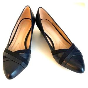 Navy Blue Olivia Shoes by  Cloudwalkers- 8.5W US